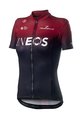 CASTELLI Tricou de ciclism cu mânecă scurtă - TEAM INEOS 2019 LADY - roșu/negru