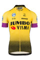 AGU Tricou de ciclism cu mânecă scurtă - JUMBO-VISMA 2019 - negru/galben