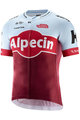 KATUSHA SPORTS Tricou de ciclism cu mânecă scurtă - KATUSHA ALPECIN 2018 - bordo/albastru deschis