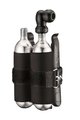 LEZYNE pompe și cartușe CO2 - TWIN KIT 25G - argintiu/negru