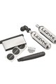 LEZYNE pompe și cartușe CO2 - TWIN KIT 25G - argintiu/negru