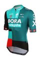 LE COL Tricou de ciclism cu mânecă scurtă - BORA HANSGROHE 2022 - negru/roșu/verde