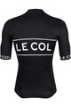 LE COL Tricoul și pantaloni scurți de ciclism - LE COLSPORT LOGO + S - negru