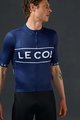 LE COL Tricou de ciclism cu mânecă scurtă - SPORT LOGO - alb/albastru