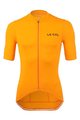 LE COL Tricou de ciclism cu mânecă scurtă - HORS CATEGORIE II - portocaliu