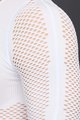 LE COL Tricou de ciclism cu mânecă scurtă - PRO MESH - alb