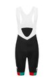 LE COL Pantaloni scurți de ciclism cu bretele - BORA HANSGROHE 2023 REPLICA SPORT - negru