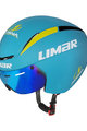 LIMAR Cască de ciclism - SPEED KING - galben/albastru deschis