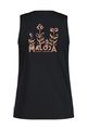 MALOJA Tricou de ciclism fără mâneci - CURAGLIAM. LADY - negru