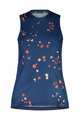 MALOJA Tricou de ciclism fără mâneci - TRECIMEM. LADY - albastru