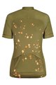 MALOJA Tricou de ciclism cu mânecă scurtă - TRECIMEM. 1/2 LADY - verde