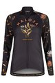 MALOJA Tricou de ciclism cu mânecă lungă de vară - GANESM. 1/1 LADY - negru