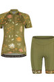 MALOJA Tricoul și pantaloni scurți de ciclism - GANESM. - verde