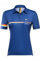 MONTON Tricou de ciclism cu mânecă scurtă - HOT WIND LADY - albastru