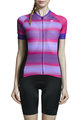 MONTON Tricou de ciclism cu mânecă scurtă - COLOR FOCUS LADY - mov/roz