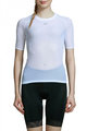 MONTON Tricou de ciclism cu mânecă scurtă - BRIMLESS LADY - alb