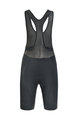 MONTON Pantaloni scurți de ciclism cu bretele - RACE LADY - negru