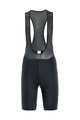MONTON Pantaloni scurți de ciclism cu bretele - RACE 2 LADY - negru
