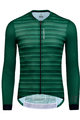 MONTON Tricou de ciclism cu mânecă lungă de vară - SANGER SUMMER - verde