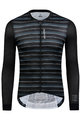 MONTON Tricou de ciclism cu mânecă lungă de vară - SANGER SUMMER - negru