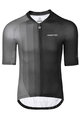 MONTON Tricou de ciclism cu mânecă scurtă - INK PAINTING - negru/gri
