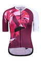 MONTON Tricou de ciclism cu mânecă scurtă - FLAMINGO LADY - roz/alb
