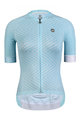 MONTON Tricou de ciclism cu mânecă scurtă - DIVERSION LINE LADY - albastru deschis