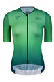 MONTON Tricou de ciclism cu mânecă scurtă - EARTH LADY - verde