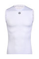 MONTON Tricou de ciclism fără mâneci - MIRAGE II - alb