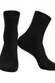 MONTON Șosete clasice de ciclism - TRAVELLER - negru