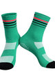 MONTON Șosete clasice de ciclism - EWIND - verde