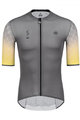 MONTON Tricou de ciclism cu mânecă scurtă - LIGHT - gri/galben