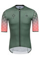 MONTON Tricou de ciclism cu mânecă scurtă - LIFE - verde/roz