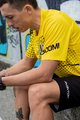 MONTON Pantaloni scurți de ciclism fără bretele - BOOM MTB - galben/negru