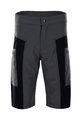 MONTON Pantaloni scurți de ciclism fără bretele - JANKUN MTB - negru/gri