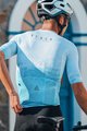 MONTON Tricou de ciclism cu mânecă scurtă - BEACH  - albastru/alb