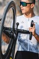MONTON Tricou de ciclism cu mânecă scurtă - ICEBERG  - alb/gri