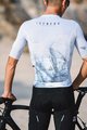 MONTON Tricou de ciclism cu mânecă scurtă - ICEBERG  - alb/gri