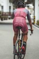 MONTON Tricou de ciclism cu mânecă scurtă - CHECHEN - roșu/mov