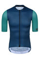 MONTON Tricou de ciclism cu mânecă scurtă - CHECHEN - albastru/verde