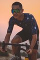 MONTON Tricou de ciclism cu mânecă scurtă - SPACECAT - albastru/multicolor
