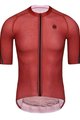 MONTON Tricou de ciclism cu mânecă scurtă - PRO CARBONFIBER - roșu