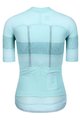 MONTON Tricou de ciclism cu mânecă scurtă - PRO STARSHINE LADY - albastru deschis
