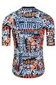 MONTON Tricou de ciclism cu mânecă scurtă - ANIMALZODIAC - multicolor