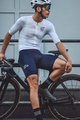 MONTON Pantaloni scurți de ciclism cu bretele - SKULL - albastru