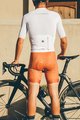 MONTON Pantaloni scurți de ciclism cu bretele - SKULL - maro