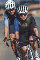 MONTON Tricou de ciclism cu mânecă scurtă - TRAVELER EVO LADY - negru/albastru/verde