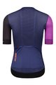 MONTON Tricou de ciclism cu mânecă scurtă - TRAVELER EVO LADY - negru/albastru/mov