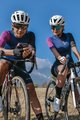 MONTON Tricou de ciclism cu mânecă scurtă - TRAVELER EVO LADY - negru/albastru/mov