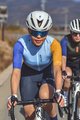 MONTON Tricou de ciclism cu mânecă scurtă - TRAVELER EVO LADY - albastru/mov/galben